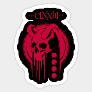 CLXXIII Sticker